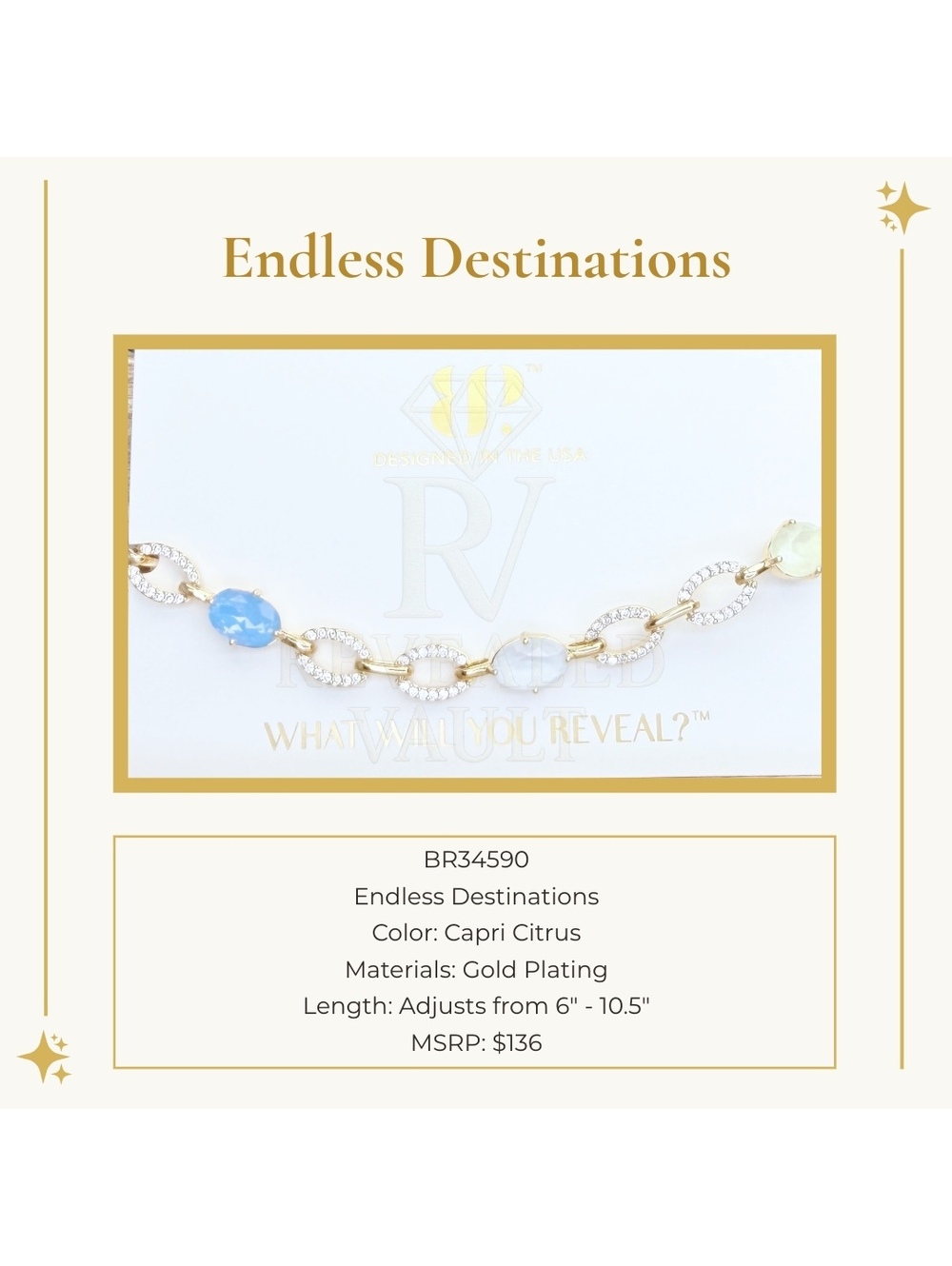 Endless Destinations - Capri Citrus - Jewel Candy Destinations 2026